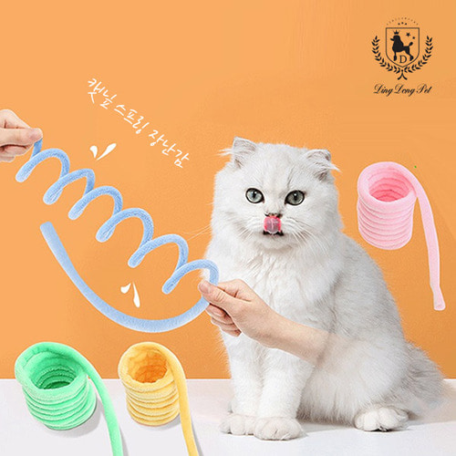 ★원가판매 딩동펫 고양이 캣닢 스프링 장난감 4종세트
